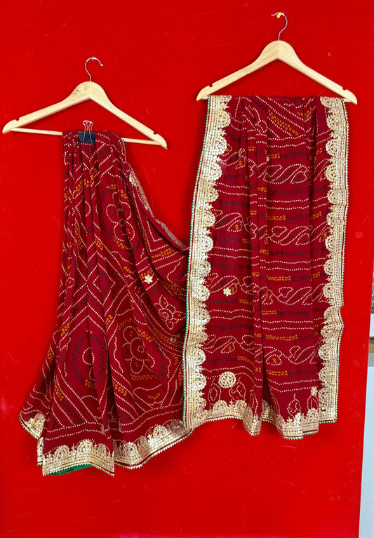 Red Chunnri Dn-3459