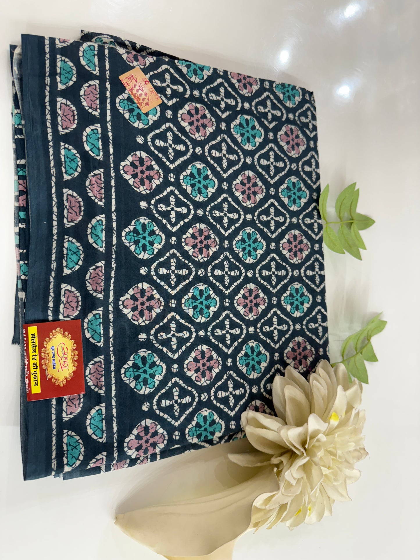 Pure Cotton Block Print Dn-4350