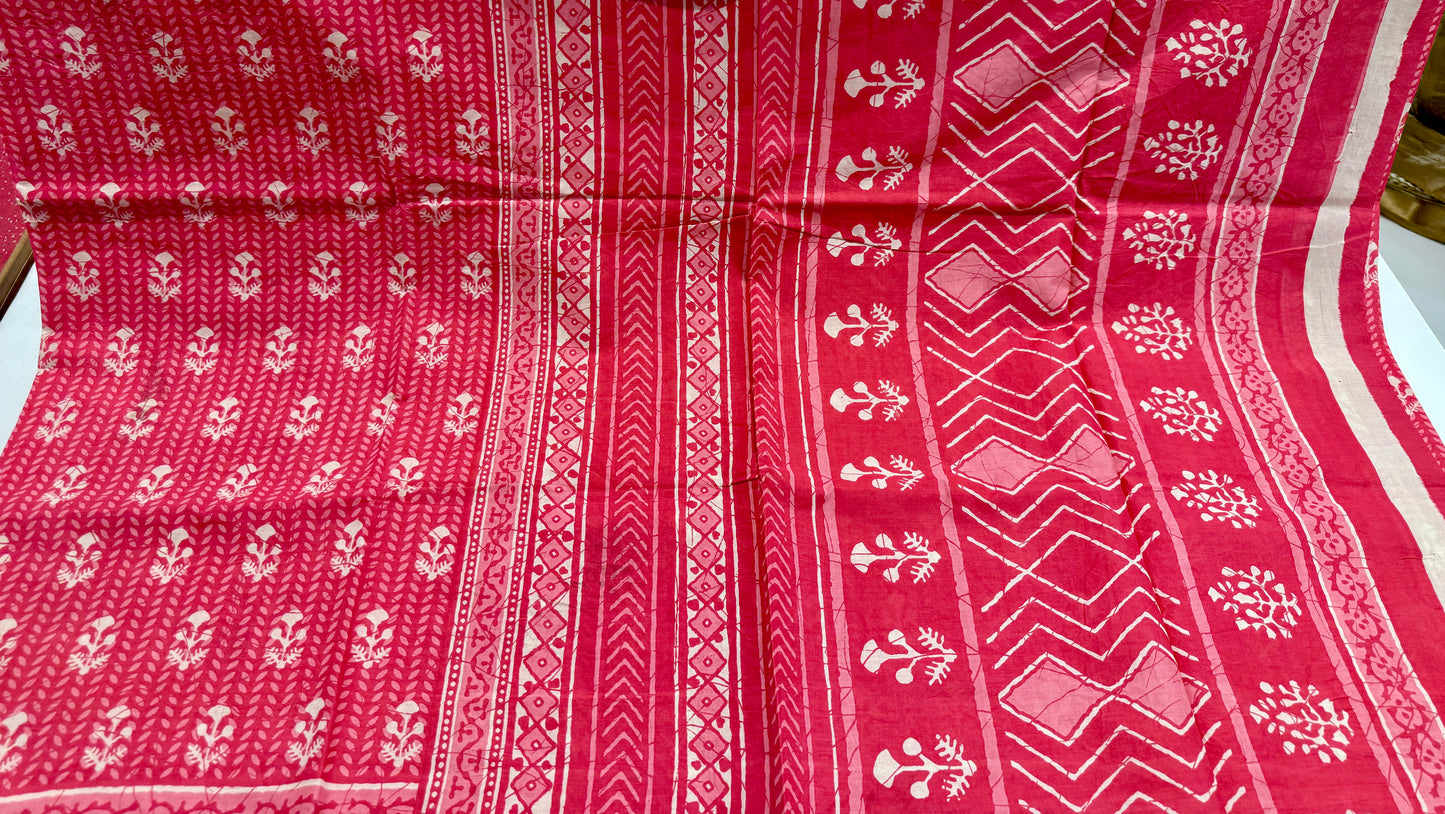 Pure Cotton Block Print Dn-4495