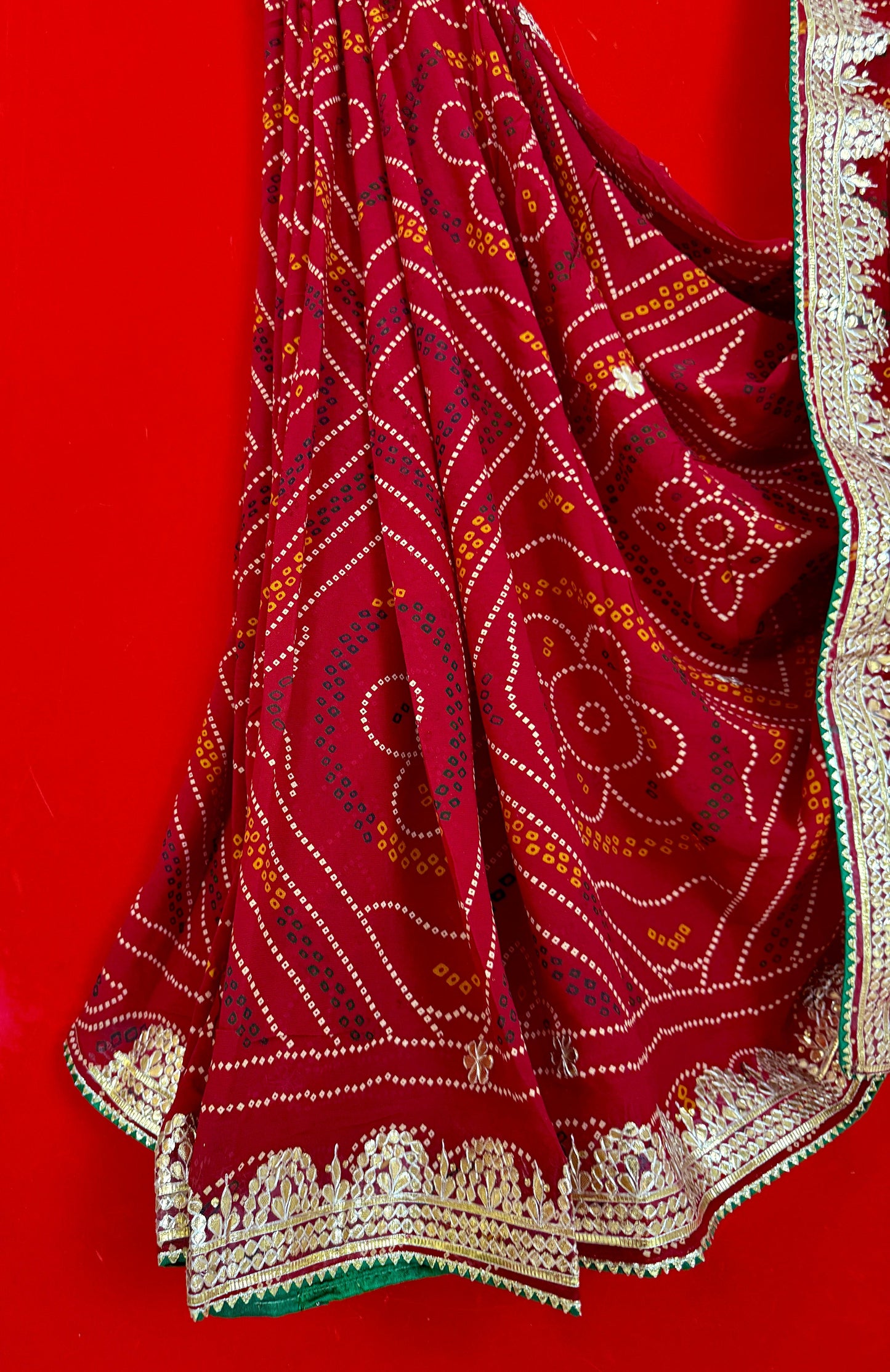 Red Chunnri Dn-3459