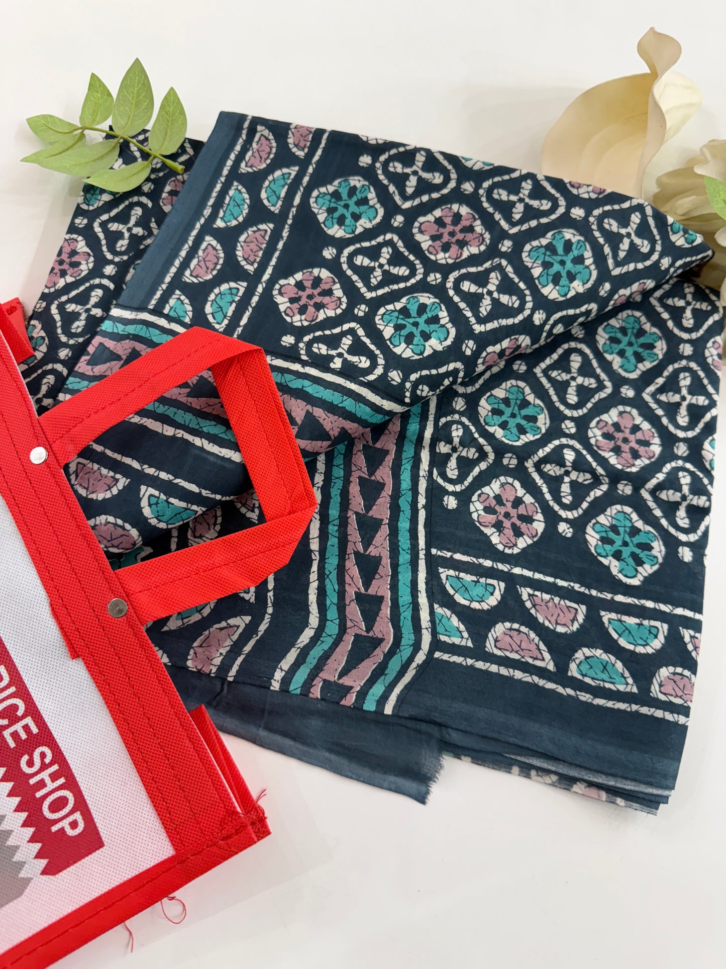 Pure Cotton Block Print Dn-4350