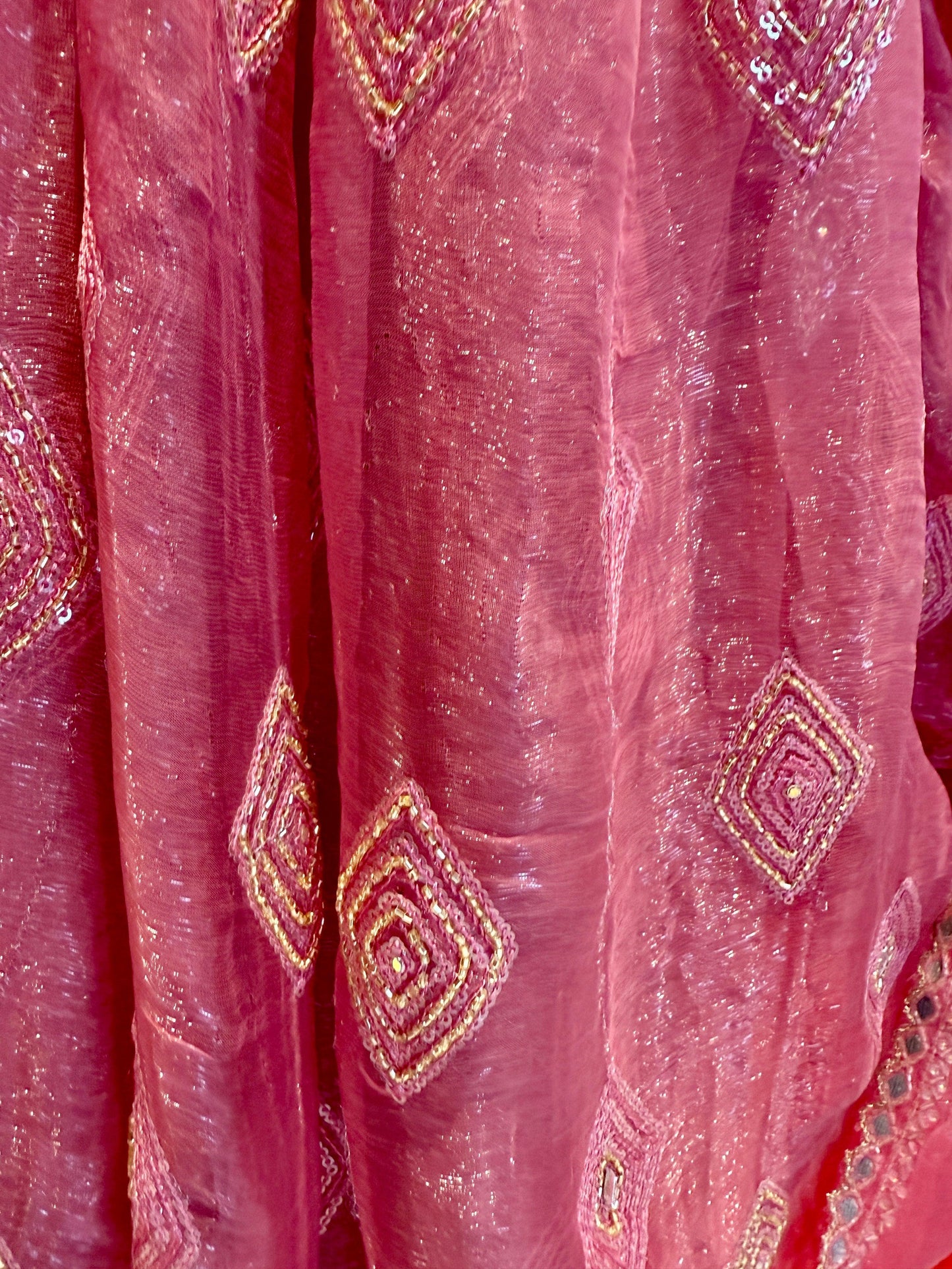 Onion Sweety Chiffon Saree