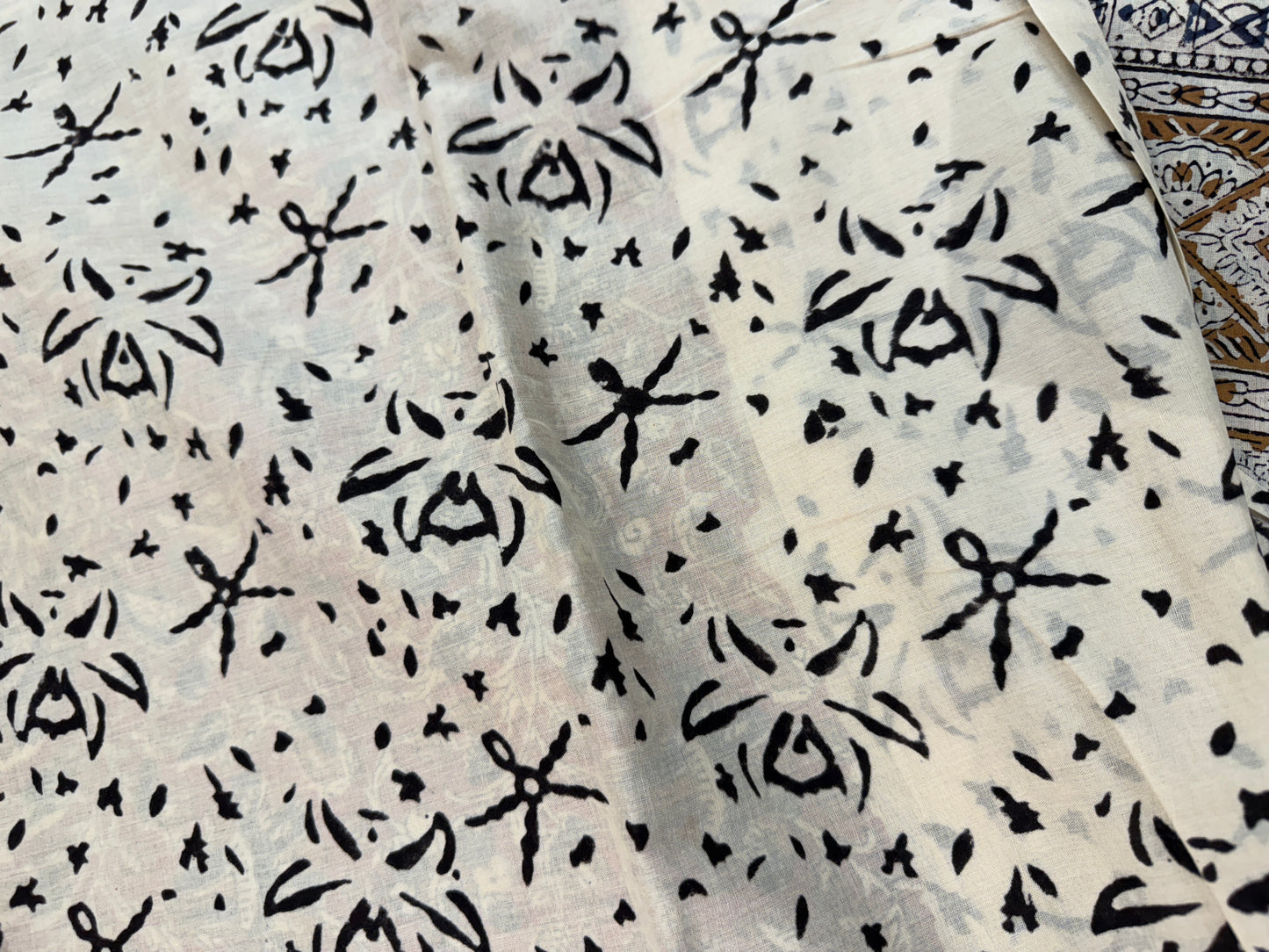 Pure Cotton Block Print Dn-4409