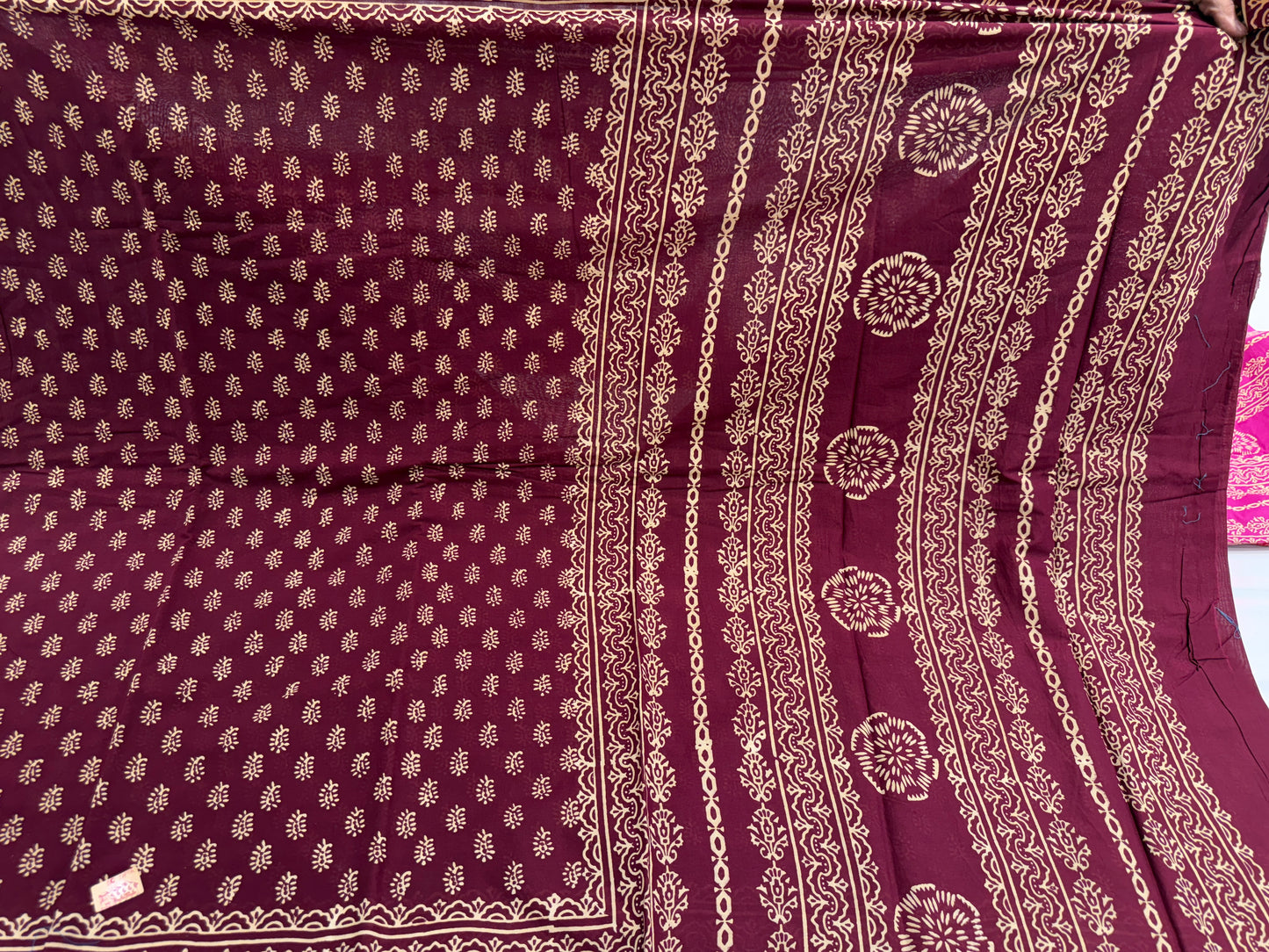 Pure Cotton Block Print Dn-4220