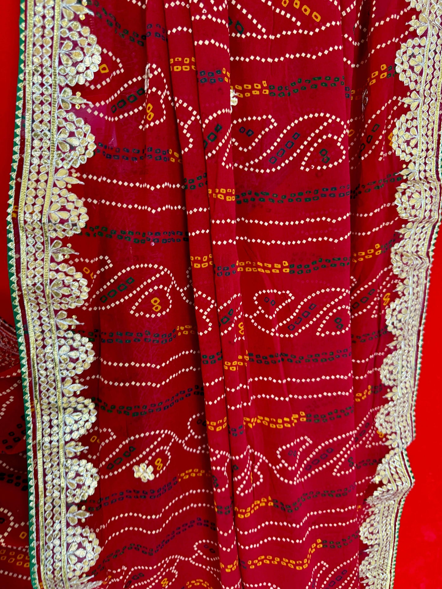 Red Chunnri Dn-3459